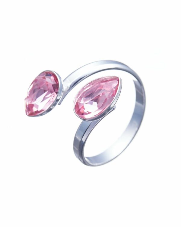Light Rose Ignite Ring - Rhodium: Elegant Jewelry for Every Occasion